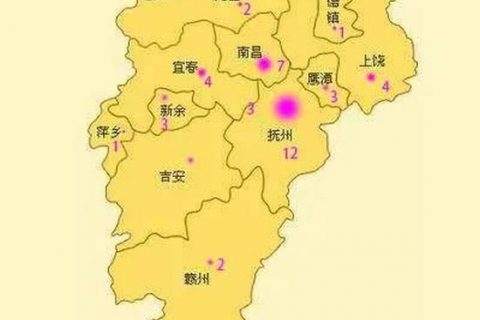 江西高考状元分布图发布，鹰潭名列前茅！